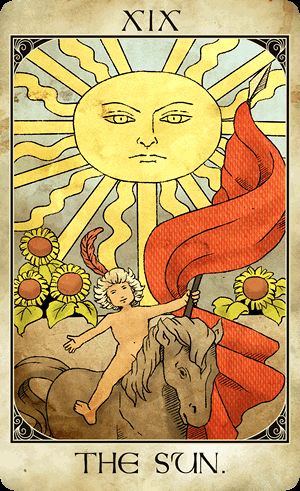 略奪愛の行方◆タロットカードが示す【あの人の気持ちと二人の未来】 太陽　The Sun